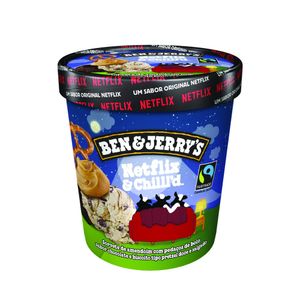 Sorvete Bem & Jerrys Netflix & Chillld 458ml