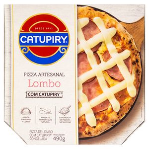 Pizza Catupiry Lombo com Catupiry 490g