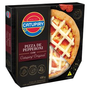 Pizza Catupiry Pepperoni com Catupiry 490g
