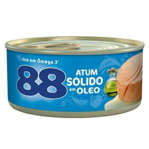 Atum Sólido 88 em Óleo Lata 98g