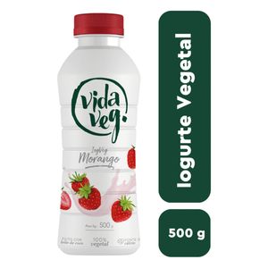 Iogurte Vida Veg Coco Morango 500g