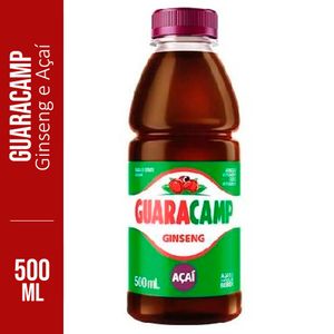 Bebida Mista Guaracamp Ginseng Açaí 500ml