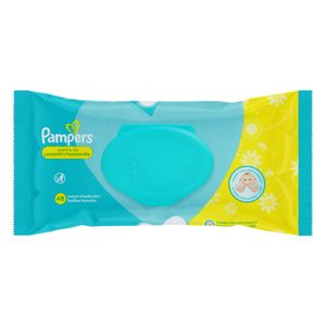 Lenço Umedecido Pampers Camomila com 48 Unid