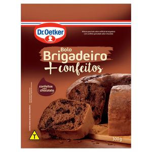 Mistura p/ Bolo Dr.Oetker Brigadeiro e Confeitos 300g