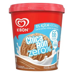 Sorvete Kibon Chicabon Zero Açúcar Pote 800ml