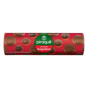 Biscoito Piraquê Recheio Brigadeiro Pacote 160g