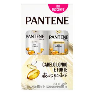 Kit Pantene Pro-V Liso Extremo Shampoo 350ml + Condicionador 175ml