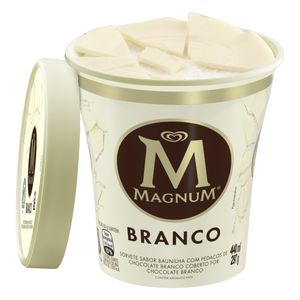 Sorvete Kibon Magnum Branco 440ml