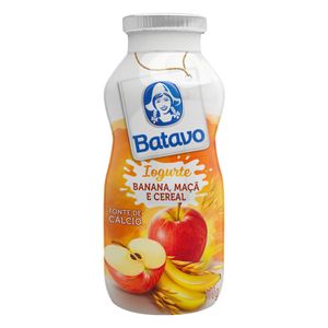 Iogurte Parcialmente Desnatado Batavo Banana, Maça e Cereais 170g