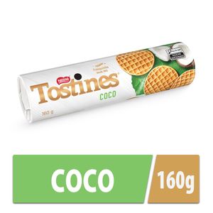 Biscoito Nestlé Tostines Coco 160g