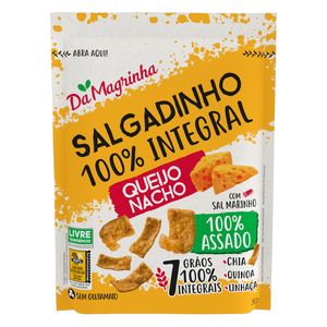 Salgadinho Integral Da Magrinha 7 Grãos Queijo Nacho 30g