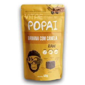 Snack Popai Energy Banana e Canela 50g