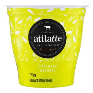 Coalhada Integral Atilatte Natural Copo 170g