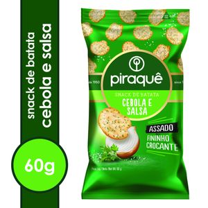 Snack de Batata Piraquê Cebola e Salsa 60g