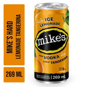 Bebida Alcoólica Mista Mikes Hard Ice Lemonade Tangerina Lata 269ml