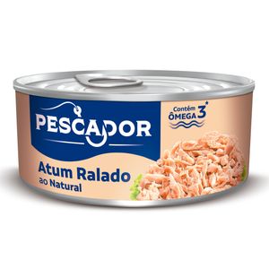 Atum Ralado Pescador ao Natural Lata 140g