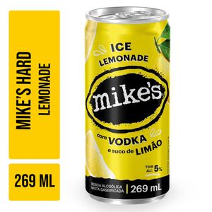 Bebida Alcoólica Mista Mikes Hard Ice Lemonade Suco de Limão Lata 269ml