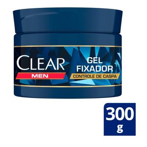Gel Fixador Clear Men Controle de Caspa 300g