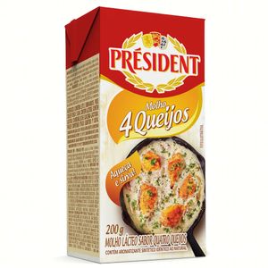 Molho Président 4 Queijos 200g