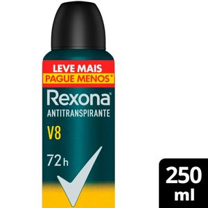 Desodorante Antitranspirante Aerossol Rexona Men V8 250ml