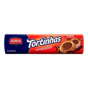 Biscoito Adria Tortinha Chocolate 140g