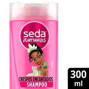 Shampoo Infantil Seda Juntinhos Tiana Crespos Encantado 300ml