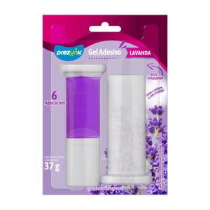 Desodorizador Prezunic Gel Adesivo c/ Aplicador Lavanda 37g