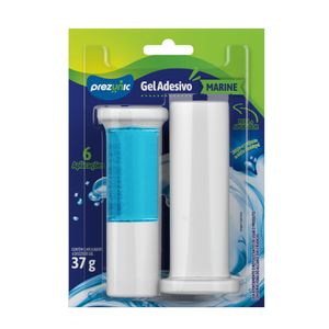 Desodorizador Prezunic Gel Adesivo c/ Aplicador Marine 37g