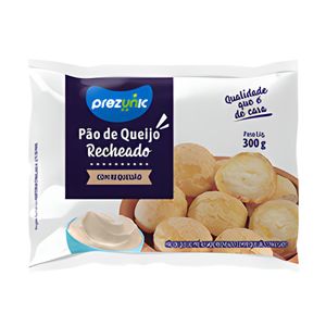 Pão de Queijo Prezunic Recheado Requeijão 300g