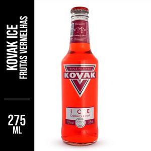 Drink Kovak Ice Frutas Vermelhas Long Neck 275ml