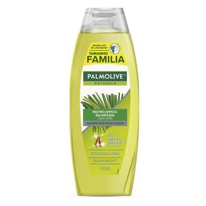 Shampoo Palmolive Naturals Limpeza Balanceada Neutro Capim-Limão Frasco 650ml Tamanho Família