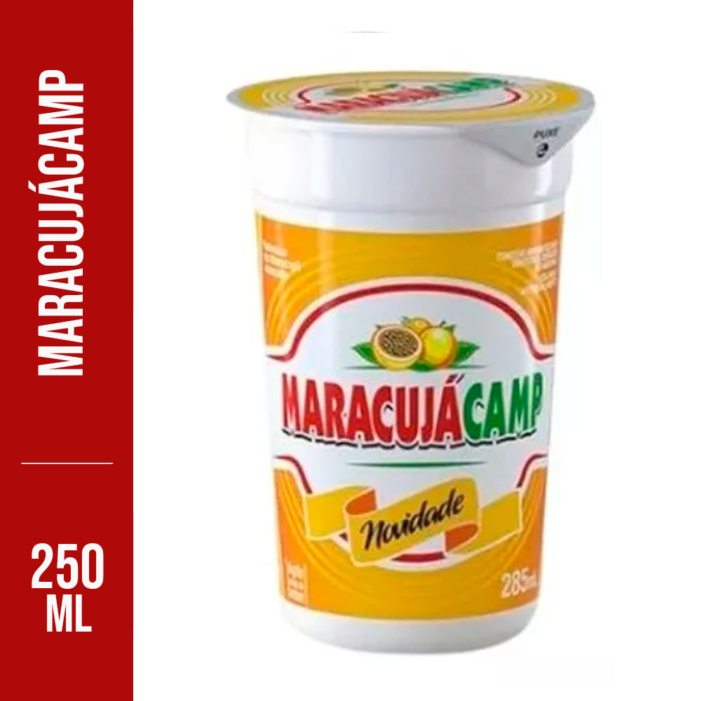 Refresco Guaracamp Maracujá Pet 250ml | Prezunic