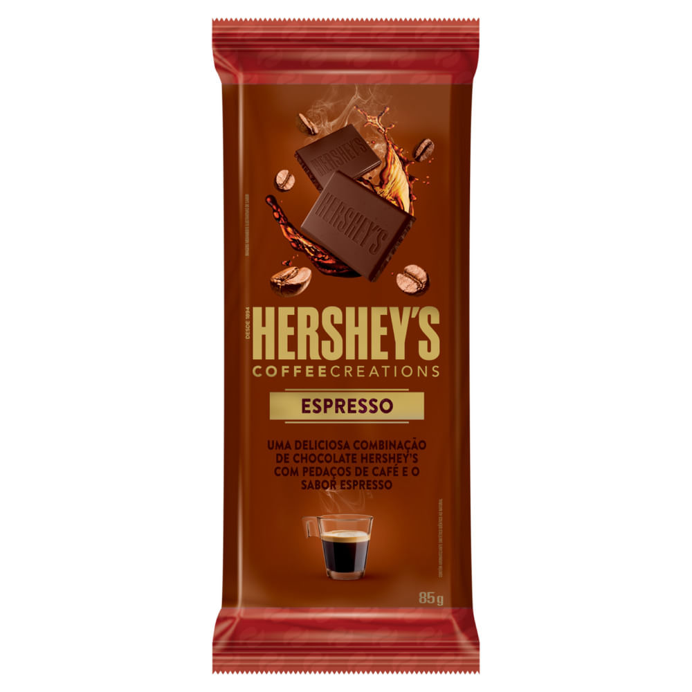 Chocolate em Barra com Pedaços de Café Hersheys Coffee Creations
