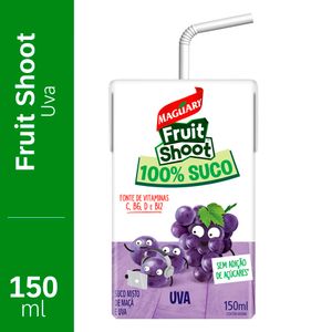 Suco Maguary Fruit Shoot 100% Suco Uva Caixa 150ml