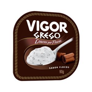 Iogurte Grego Vigor Loucos Por Flocos 90g