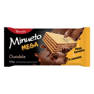 Biscoito Wafer Minueto Mega Chocolate 105g