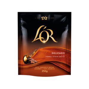 Café Lor Torrado e Moído Torras Gourmet Delicado Sachê 250g