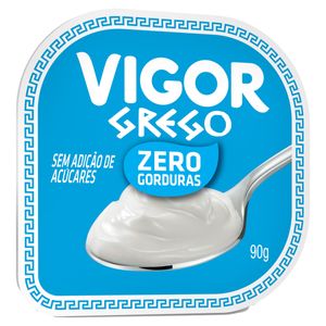 Iogurte Grego Vigor Desnatado Tradicional 90g