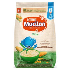 Cereal Infantil Mucilon Milho Pacote 180g