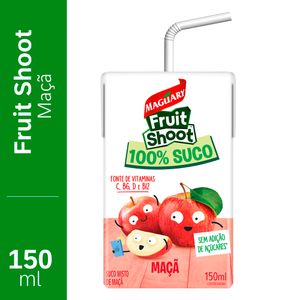 Suco Maguary Fruit Shoot 100% Suco Maçã Caixa 150ml