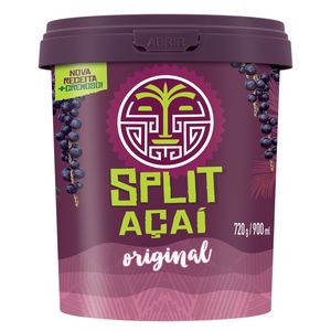 Sorbet Split Açaí Original Pote 900ml