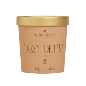 Gelato Bacio Di Latte Doce de Leite 490ml