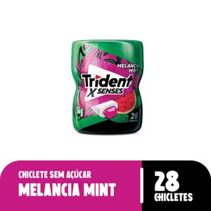 Chiclete Trident Xsenses Melancia Mint s/ Açúcar garrafa 54g