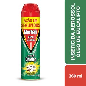 Multi Inseticida Aerossol Mortein Ação Total Óleo de Eucalipto Pro Frasco 360ml