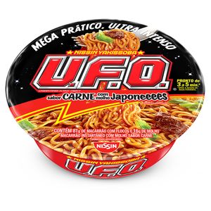 Macarrão Instantâneo Nissin U.F.O Carne 97g