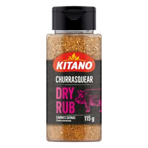 Tempero Kitano Dry Rub Carne Suína 115g