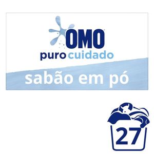 Lava-Roupas em Pó Omo Puro Cuidado Caixa 2.2Kg