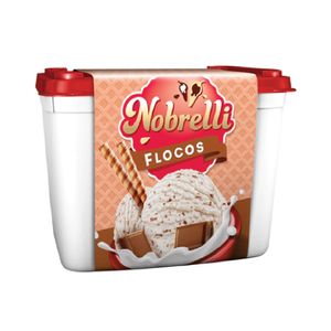 Sorvete Nobrelli Flocos Pote 1.3l