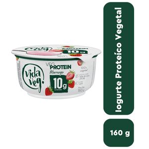 Iogurte Vegprotein Vida Veg Morango 160g