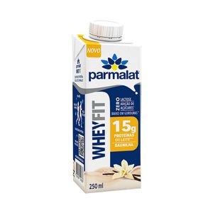 Bebida Láctea UHT Parmalat Wheyfit 15g Proteínas do Leite Zero Lactose Zero Açúcar Baunilha 250ml